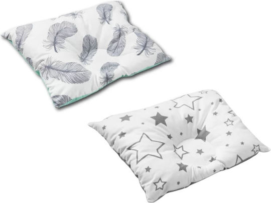 Kidizi Pernă pentru bebeluși pentru plagiocefalie Galaxy Feathers 25x30cm Kidizi Pernă pentru bebeluși pentru plagiocefalie Galaxy Feathers 25x30cm