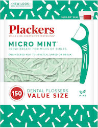 Plackers Zahnseide Mit Geschmack Minze und Faden mit Griff 150Stücke Plackers Zahnseide Mit Geschmack Minze und Faden mit Griff 150Stücke