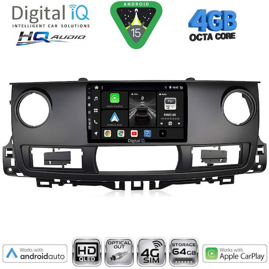 Digital IQ Bxk 19554_cpaa 9 Zoll Multimedia-Tablet Renault Master Modell 2003-2010