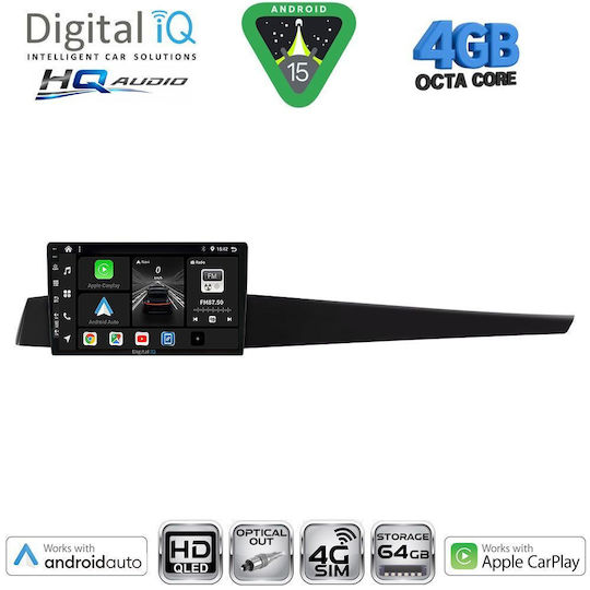 Digital Iq Bxk 19552_cpaa 9inc Multimedia Tablet Renault Laguna Mod 2007-2015