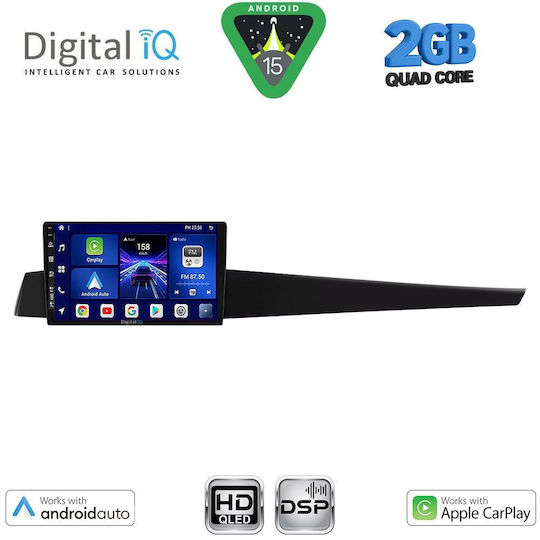 Digital Iq Bxc 3552_cpaa 9inc Мултимедиен Таблет Renault Laguna Модел 2007-2015