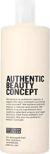 Authentic Beauty Concept Replenish Cleanser Шампоан За Изглаждане На Непокорна Коса 1000ml