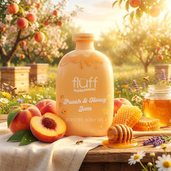 Fluff Peach Bubble Bath Gel with Honey 250ml Fluff Peach Bubble Bath Gel with Honey 250ml