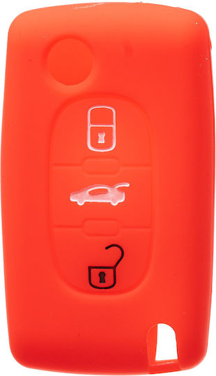 Husă Cheie Silicon Peugeot 207 307 308 407 Sw 608 Partner