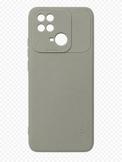 Leewello Back Cover Σιλικόνης Γκρι (Poco C40)