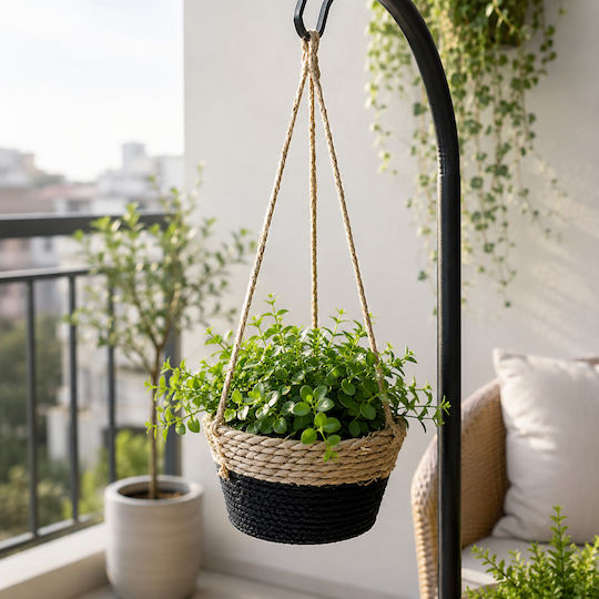 Hanging Decorative Flower Pot Planter 20x12cm