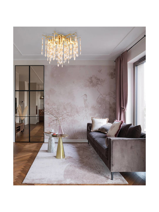 Globo Lighting Luminiță De Tavan Montată Auriu Cu Bază De Bec E14