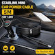 Starlink Mini Car Cigarette Lighter Power Adapter 5m 12v/24v Dc Usb-c Pd 35w Usb-a 30w Digital Voltage Display Cable 2m 12-8710