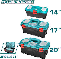 Total Plastic Tool Case 3 pcs