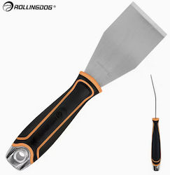 Rollingdog Gebogener Spatel Aus Edelstahl 76mm