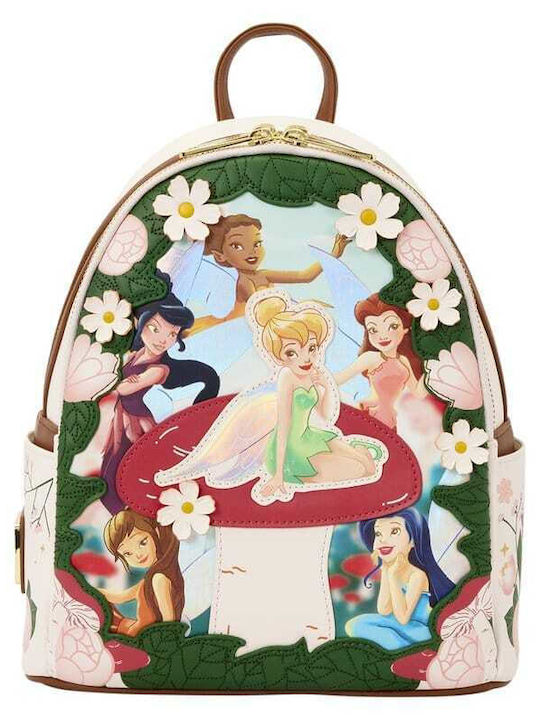 Loungefly Детска Раница Бежова 27x23x11см Мини Loungefly Детска Раница Бежова 27x23x11см Мини
