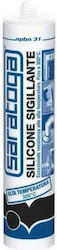Saratoga 39165474 High Temperature Black Flange Glue 280ml Saratoga 39165474 High Temperature Black Flange Glue 280ml