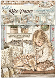 Set of 8 Decoupage Rice Papers Stamperia 10.5×1...