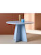 Dallas 4451 Round Extendable Wooden Blue Table 75x75cm