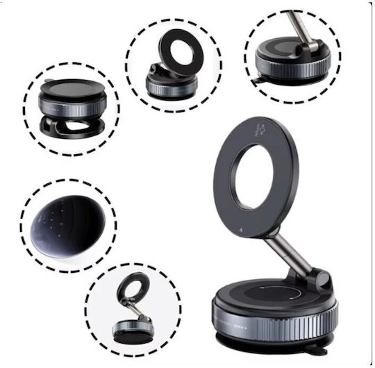 Car Mobile Mount with Magnet MagSafe Black
