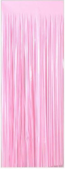 Festa Vorhang Folie Fransen 90x220cm Rosa Baby Girl