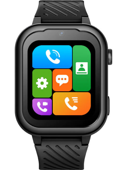 INTIME Детски Smartwatch 4G с GPS Черен