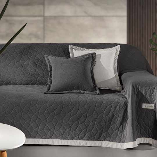 Guy Laroche Avalon Cuvertură Pentru Canapea 4 Locuri P170xL350cm Carbon Guy Laroche Avalon Cuvertură Pentru Canapea 4 Locuri P170xL350cm Carbon