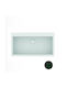 Sanitec Classic 345 Chiuvetă Drop-In din Granit Sintetic M86xL50cm Granite Green