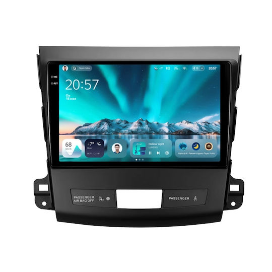 Teyes Cc4 Navigație Auto Citroen C-Crosser 2007-2012 6+64GB 9.5" QLED Octa-Core 2.7GHz Android 4G Bluetooth 5.1 DSP Varianta B
