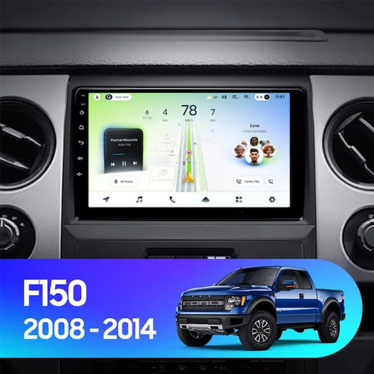Teyes Cc4l Dts Car Navigation Ford F150 2009-2014 6+64gb 9" Qled Qualcomm 2ghz Android 4g Bluetooth 5.1 Dsp Variant A