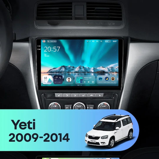Teyes Cc4 Navigație Auto Skoda Yeti 2009-2014 8+128gb 10.36" Qled Octa-core 2.7ghz Android 4g Bluetooth 5.1 Versiune Dsp B