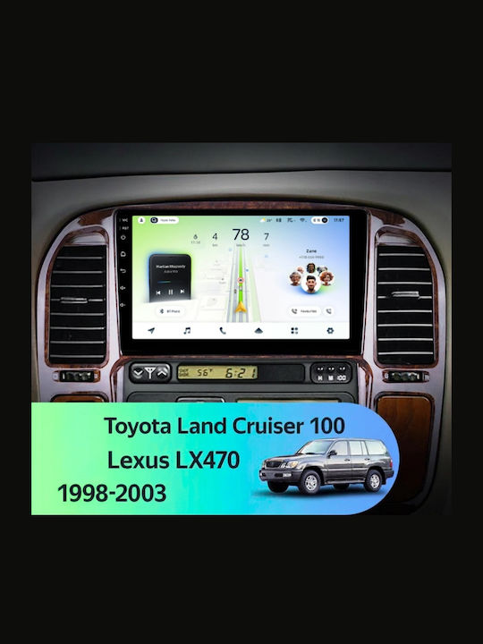 Teyes Cc4l Dts Navigație Auto Lexus Lx 1998-2008 6+64gb 9" Qled Qualcomm 2ghz Android 4g Bluetooth 5.1 Dsp Variant A