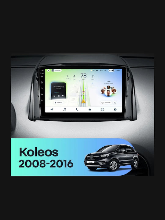 Teyes CC4L DTS Auto-Audiosystem Renault Koleos 2008 2016 6+64GB 9 Zoll QLED Qualcomm 2GHz Android 4G Bluetooth 5.1 DSP Variante A