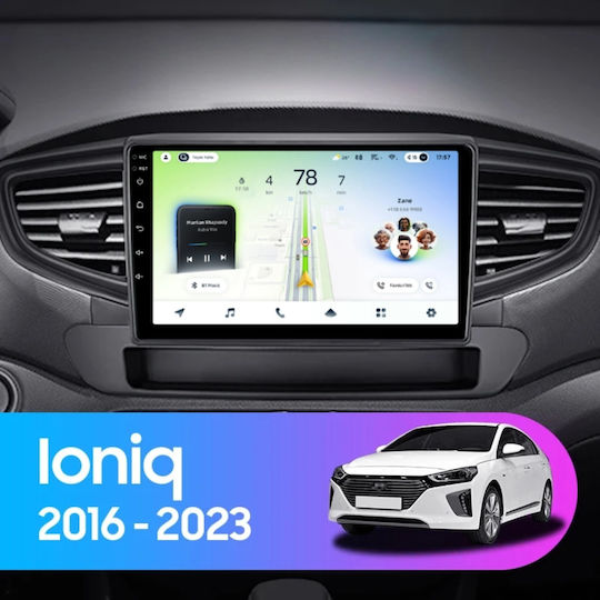 Teyes Cc4l Dts Navigație Auto Hyundai Ioniq 2016-2023 6+64gb 9" Qled Qualcomm 2ghz Android 4g Bluetooth 5.1 Dsp Variant B