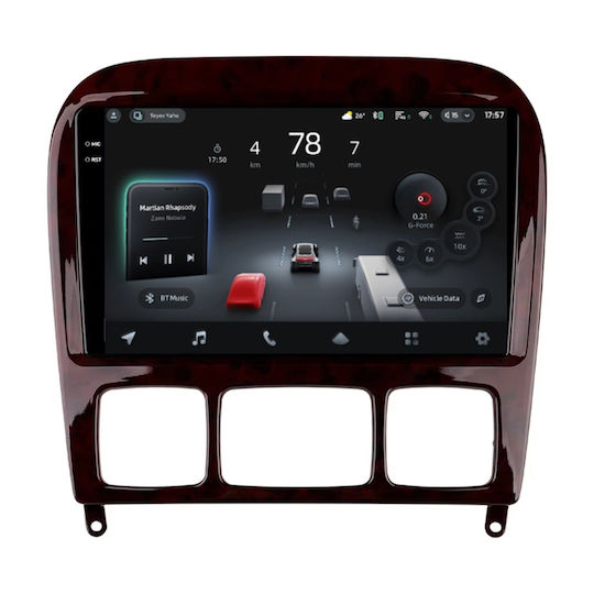 Teyes Cc4 Pro Ai Assisted Car Navigation Mercedes-benz S Class W220 1998-2005 8+128gb 9.5" Qled Android 13 5g 7.1 Dsp Carplay