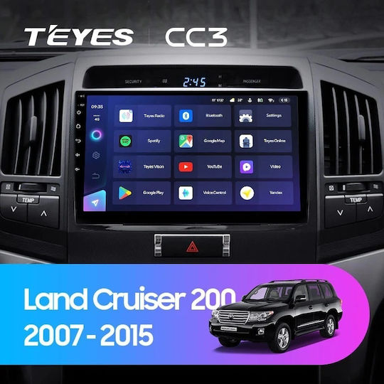 Teyes Cc4 Pro Ai Assisted Car Navigation Toyota Land Cruiser Lc J100 2002-2007 8+128gb 9.5" Qled Android 13 5g 7.1 Dsp Carplay
