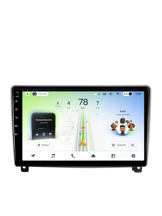 Teyes Cc4l Dts Navigație Auto Peugeot 407 2004-2011 6+64gb 9" Qled Qualcomm 2ghz Android 4g Bluetooth 5.1 Dsp Variantă B
