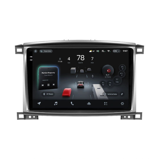 Teyes Cc4 Pro Ai Assisted Car Navigation Toyota Land Cruiser Lc J100 2002-2007 8+128gb 10.36" Qled Android 13 5g 7.1 Dsp Carplay