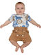 Dreams by Joyce Pijamale Copii De Vară Wild Brown Friends Wild Brown Friends