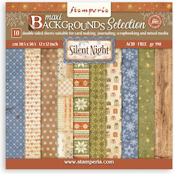 Scrapbooking-Zubehör Papier 10 Stück 30,5×30,5c...
