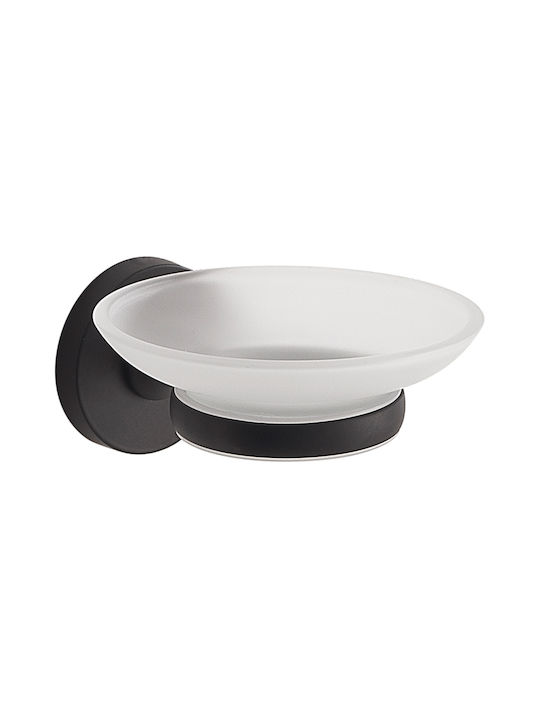 Gedy Felce Plus Wandmontierte Seifenschale Glas...