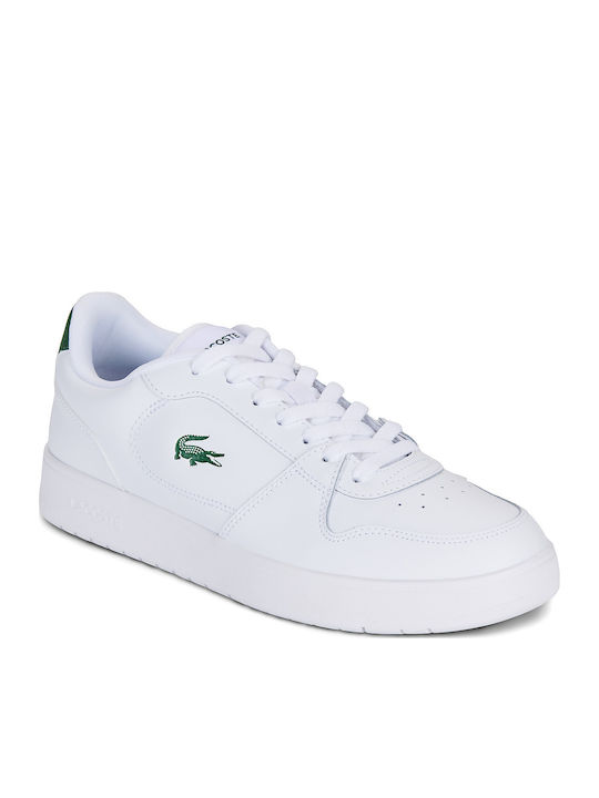 Lacoste Court Ανδρικά Sneakers Λευκά