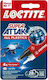 Loctite Κόλλα Gel Στιγμής Super Attak All Plastics 4ml