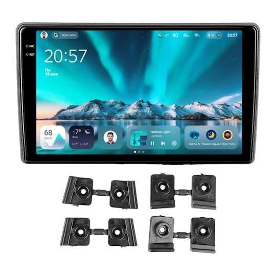 Teyes Cc4 Navigație Auto Hyundai I40 2011–2019 6+64GB 9.5" QLED Octa-core 2.7GHz Android 4G Bluetooth 5.1 DSP