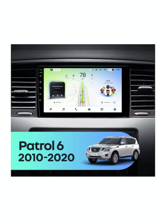 Teyes Cc4l Dts Navigație Auto Nissan Patrula Y62 2010-2020 6+64gb 9" Qled Qualcomm 2ghz Android 4g Bluetooth 5.1 Dsp