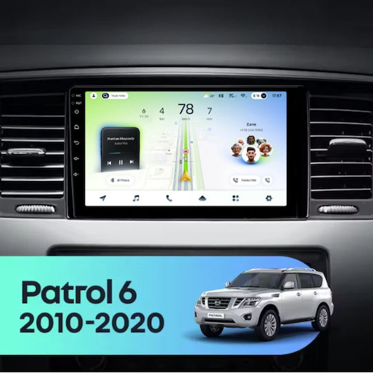 Teyes Cc4l Dts Navigație Auto Nissan Patrula Y62 2010-2020 6+64gb 9" Qled Qualcomm 2ghz Android 4g Bluetooth 5.1 Dsp