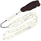Kompologadiko Worry Beads with 33 Beads from Camel Bone with Brown Tassel