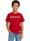 Kinderoberteile T-Shirt Rot Graphic