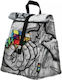 Graffiti Graffiti Kinder Lunchtasche Handtasche Mehrfarbig 21x16x24cm
