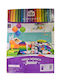 Manterol Casa Jfn Junior Set Cearceaf Pentru Copii Multicolor 90x200cm