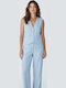 Light Blue Women's Vest 2495lightblue
