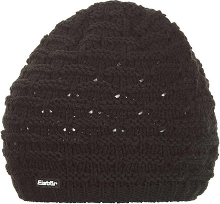 Beanie Damen Strickmütze in Schwarz