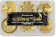 Set Briefmarken Wachs Christmas Stamperia 6 Stück