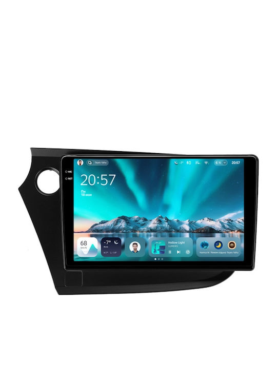 Teyes Cc4 Автомобилен Навигатор Honda Insight 2009-2014 6+128GB 9.5" Qled Octa-core 2.7GHz Android 4G Bluetooth 5.1 DSP