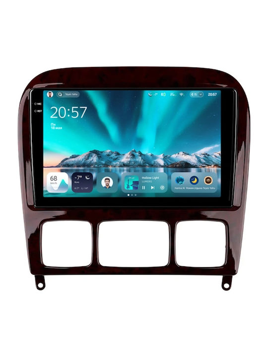 Teyes Cc4 Navigație Auto Mercedes-Benz Clasa S W220 1998-2005 6+64GB 9.5" QLED Octa-Core 2.7GHz Android 4G Bluetooth 5.1 DSP